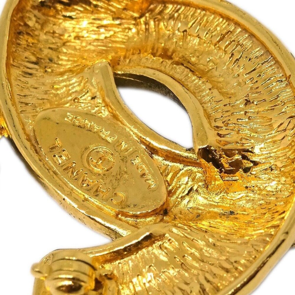 Chanel Quilted CC Brooch Pin Gold 1153 134478 - Picture 8 of 8